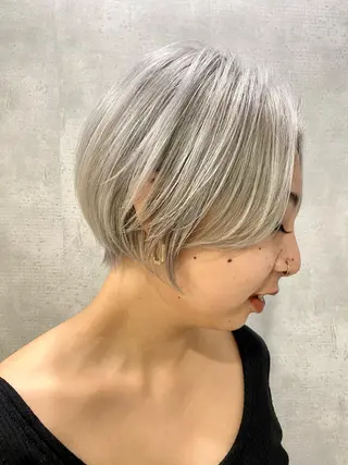 ショート カラー 🍃ショートヘア🍃 北林春樹のヘアスタイル