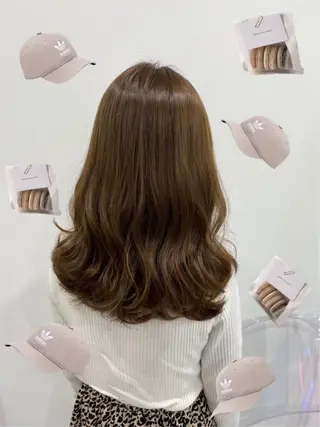 ミディアム カラー ヘアアレンジ 🪞SHE池袋 Official🪞のヘアスタイル