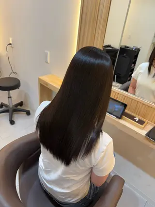 ロング attrait南堀江所属・KAISEI髪質改善 /縮毛矯正のヘアスタイル
