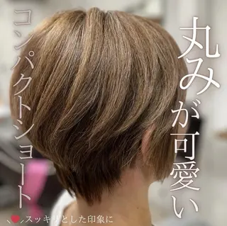 ショート カラー 髪質改善shoma mikiのヘアスタイル