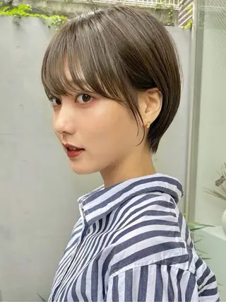 ショート ️🩵RINKA/ ハイトーンカラー🩵のヘアスタイル