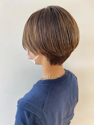 ショート yunica所属・yunica manaeのヘアスタイル