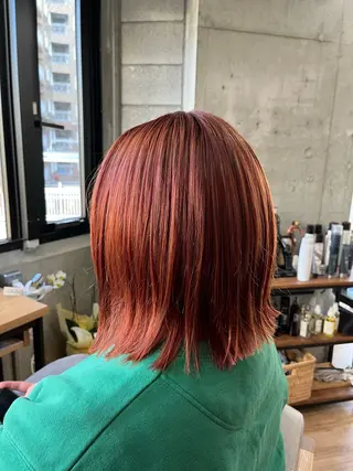 ミディアム 清水 真樹のヘアスタイル