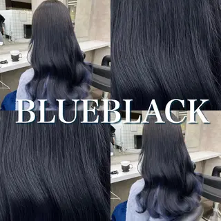 セミロング 寒色＆ブリーチ特化 寒色MiOのヘアスタイル