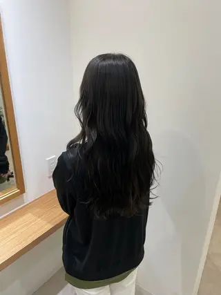 ロング カラー LIL HAIR&SMILE新浜店所属・今出 千聖のヘアスタイル