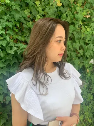 ロング カラー 🍭透明感カラー 志賀拓海🍬🌈のヘアスタイル