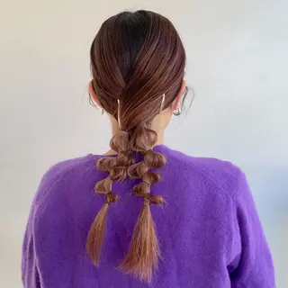 ロング カラー 中屋恵美🎨 Designカラーのヘアスタイル