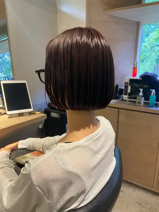 ショート カラー 小顔ショート/ボブ/ 川口京佑のヘアスタイル