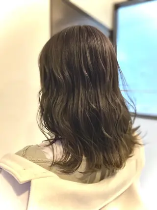 セミロング カラー Beauty studio RaiRa所属・RaiRa/ 今澄紀仁のヘアスタイル