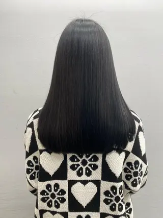 ロング カラー パーマ ヘアアレンジ 京都レイヤーカット/ 縮毛矯正/羽柴りくのヘアスタイル