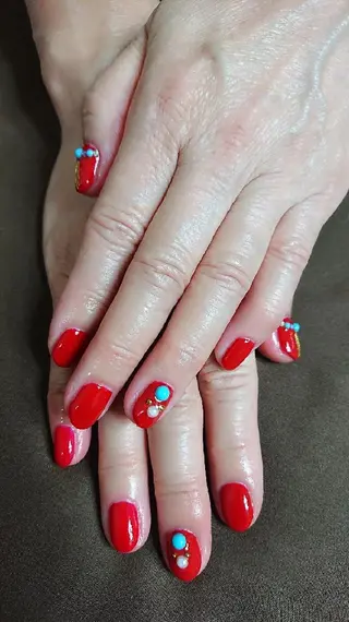 ネイル 🍒当日もOK🍒 𝑳𝑼𝑵𝑨花井のネイルデザイン