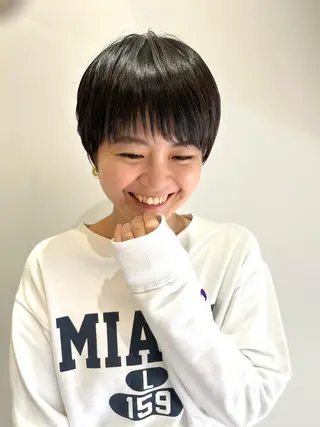 ショート ニュアンスヘア☆樋口 希世☆のヘアスタイル