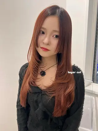 ロング euphoria新宿通り所属・新宿❤︎ yume🎀のヘアスタイル