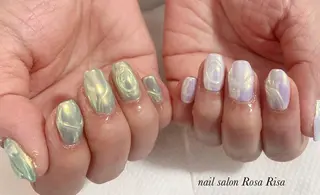 ミディアム ネイル ネイルスタジオ シェイクユアハンズのネイルデザイン