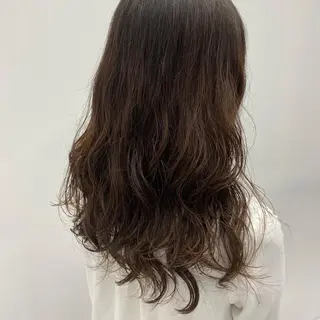 ロング パーマ レイヤー/ハイトーン 🧸SENAのヘアスタイル