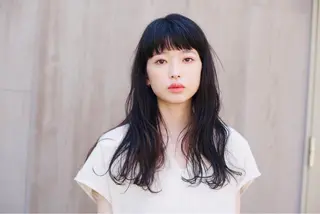 パーマ hoNua. 栄/透明感カラーのヘアスタイル