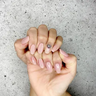 セミロング カラー パーマ ヘアアレンジ メンズ キッズ ネイル マツエク・マツパ Salon Ｋのネイルデザイン