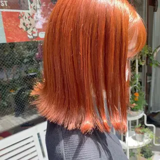 セミロング カラー 平野葵🎀 hair/nailのネイルデザイン