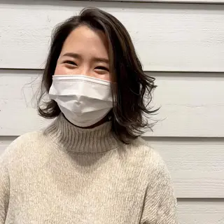 ショート カラー newline銀座所属・👑銀座ショート/ 絶壁補正/金子涼👑のヘアスタイル