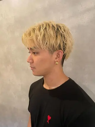 メンズ フリーランスシェアサロンルレイル所属・心斎橋/メンズ /ルレイル/地形真希のヘアスタイル