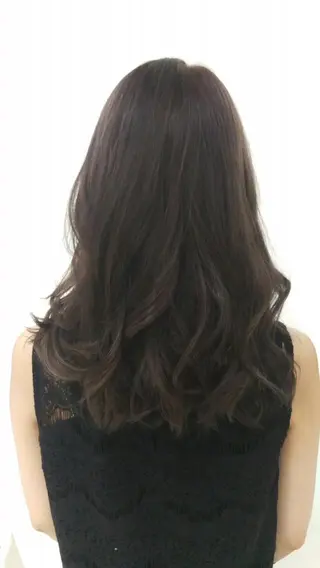 セミロング カラー share salon　SCENA所属・堤太志 メンズパーマ特化のヘアスタイル