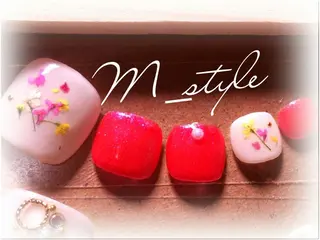 ネイル 下妻市ﾈｲﾙｻﾛﾝ M_styleのネイルデザイン