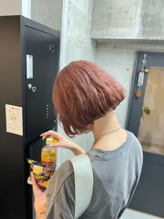 ショート 薬院/駅近/ カラーモデル/募集中のヘアスタイル