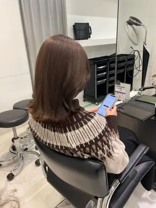 ミディアム カラー キッズ オトナヘア🌸 harukaのヘアスタイル