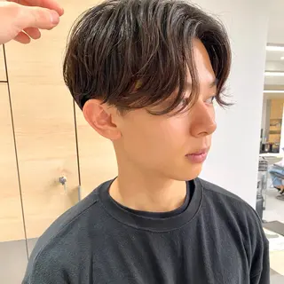メンズ 堀 明俊のヘアスタイル