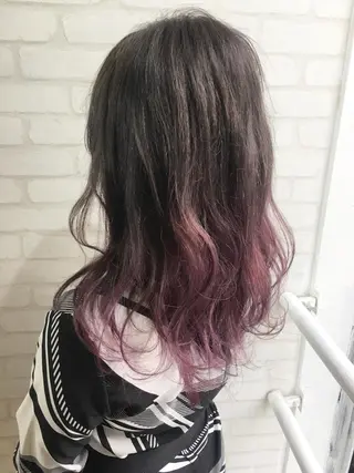 ミディアム カラー エクステの神様 ▫️原島ユウヤ▫️のヘアスタイル