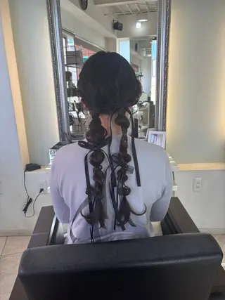 ヘアアレンジ オダセイナ /石橋阪大前のヘアスタイル