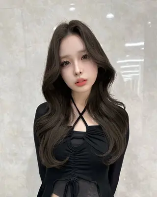 ロング ニュアンスパーマ/ メンズヘア/lisaのヘアスタイル