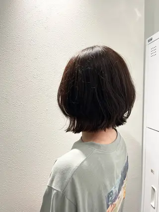 ミディアム Le un所属・Leun(ルアン) 奥村綾菜のヘアスタイル