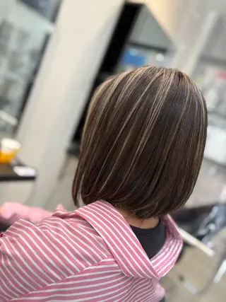 ミディアム カラー シャルム所属・美容室シャルム⭐️ 清水　勇希のヘアスタイル