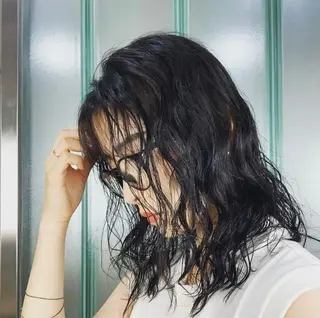 ミディアム パーマ friity所属・🕊️ HONOKAのヘアスタイル