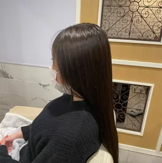 ロング すげさやか ✨メンズカットパーマのヘアスタイル