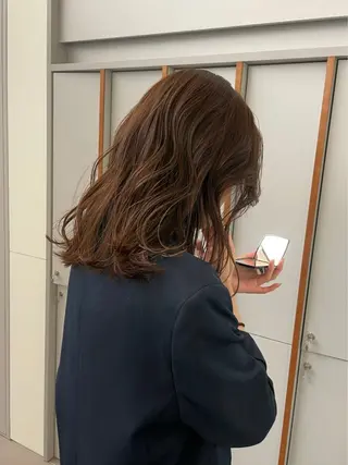 セミロング カラー LOREN AO所属・名古屋透明感カラー /LOREN RIOのヘアスタイル