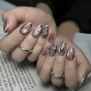 ネイル JIN 168 新大久保のネイルデザイン