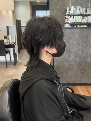 メンズ パーマ 菅原流星🌟カット/ メンズ/メンズパーマのヘアスタイル