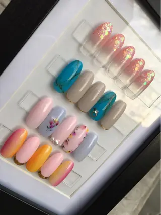 ネイル Elio所属・Elio 国泰寺のネイルデザイン