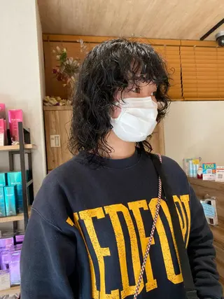 ミディアム パーマ パーマ指名No1 /namiのヘアスタイル