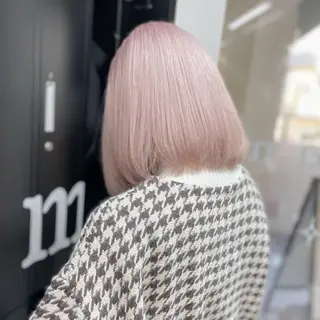 カラー 栄/デザイン/ ブリーチ/琉輝のヘアスタイル