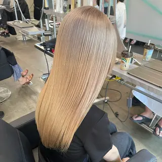 ロング 似合わせボブ/ 透明感カラー🪽のヘアスタイル