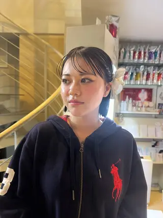 ショート ヘアアレンジ Seeknext // Rukaのヘアスタイル