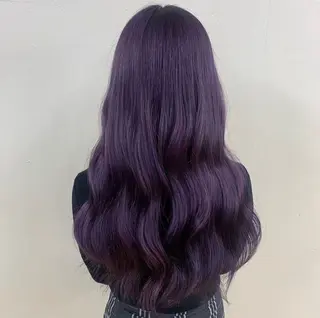 カラー 💜常盤 ユキヨ💜のヘアスタイル