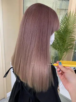 ロング grow所属・🧡YUKA🧡 渋谷/ﾌﾟﾙｴｸｽﾃのヘアスタイル