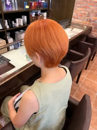 ショート 水野 真伽のヘアスタイル