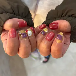 ネイル 栗田 ゆう子のネイルデザイン