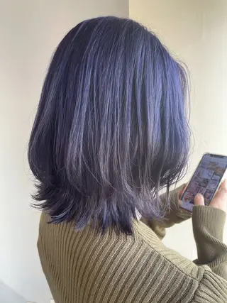 ショート カラー ヘアアレンジ 透明感カラー/推しカ ラー☁️JURAのヘアスタイル
