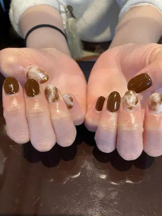 ショート ネイル Monica nails/福島のネイルデザイン
